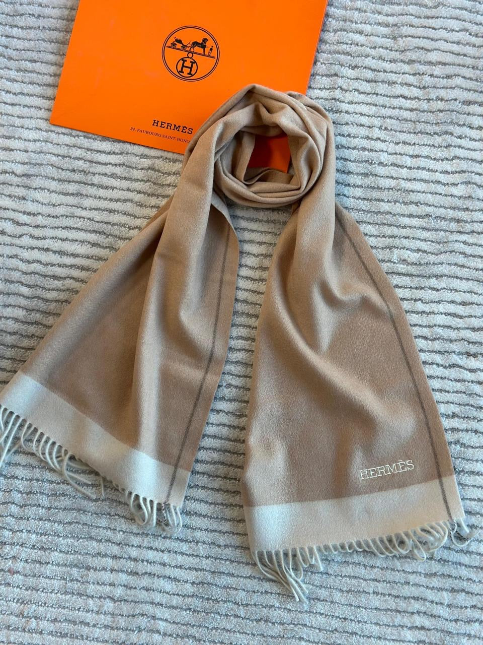 Hermes scarf 180x30 cm