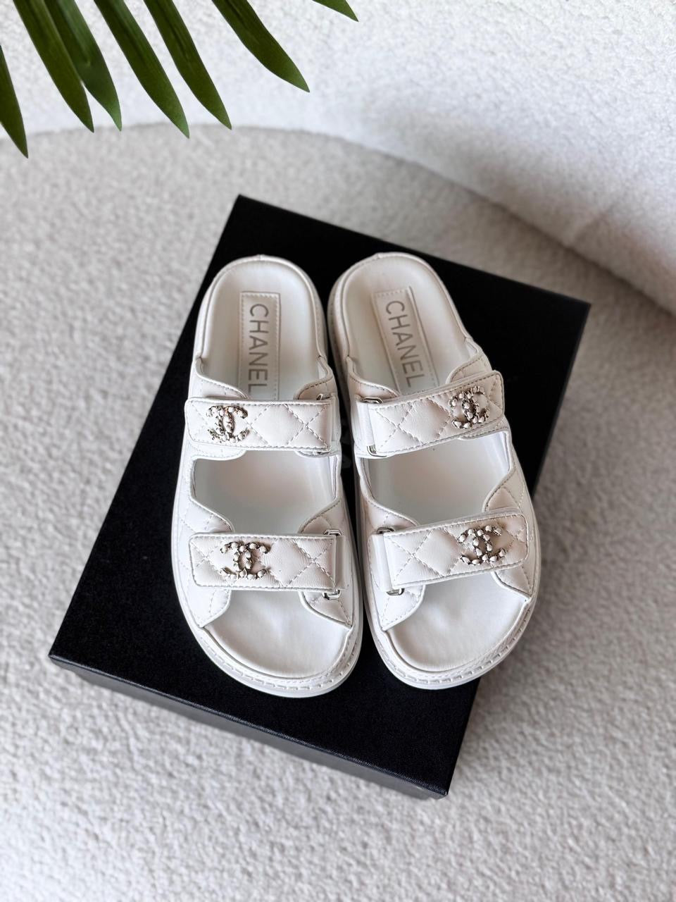 Chanel slippers
