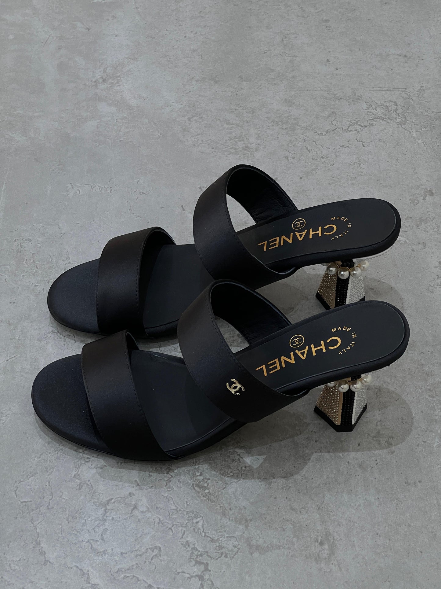 Chanel sandals heels