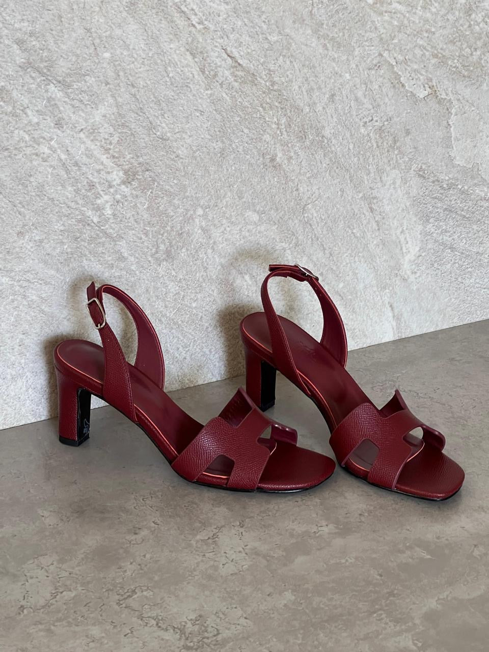 Hermes sandals heels