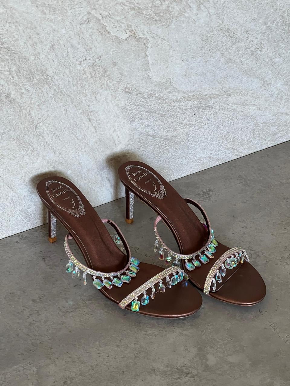 Rene caovilla sandals heels