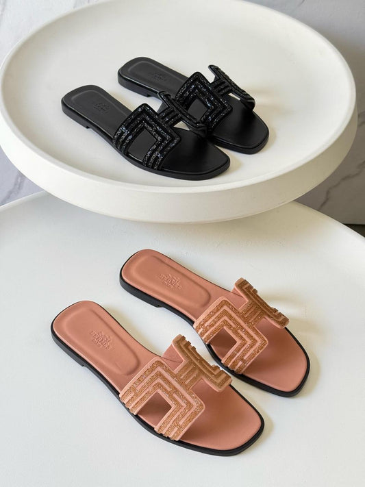 Hermes slippers