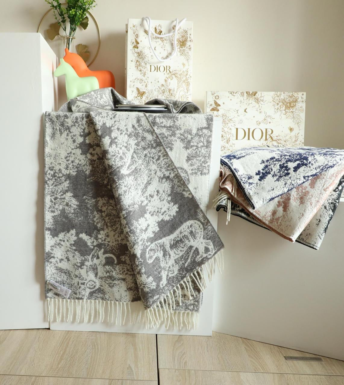 Dior scarfs