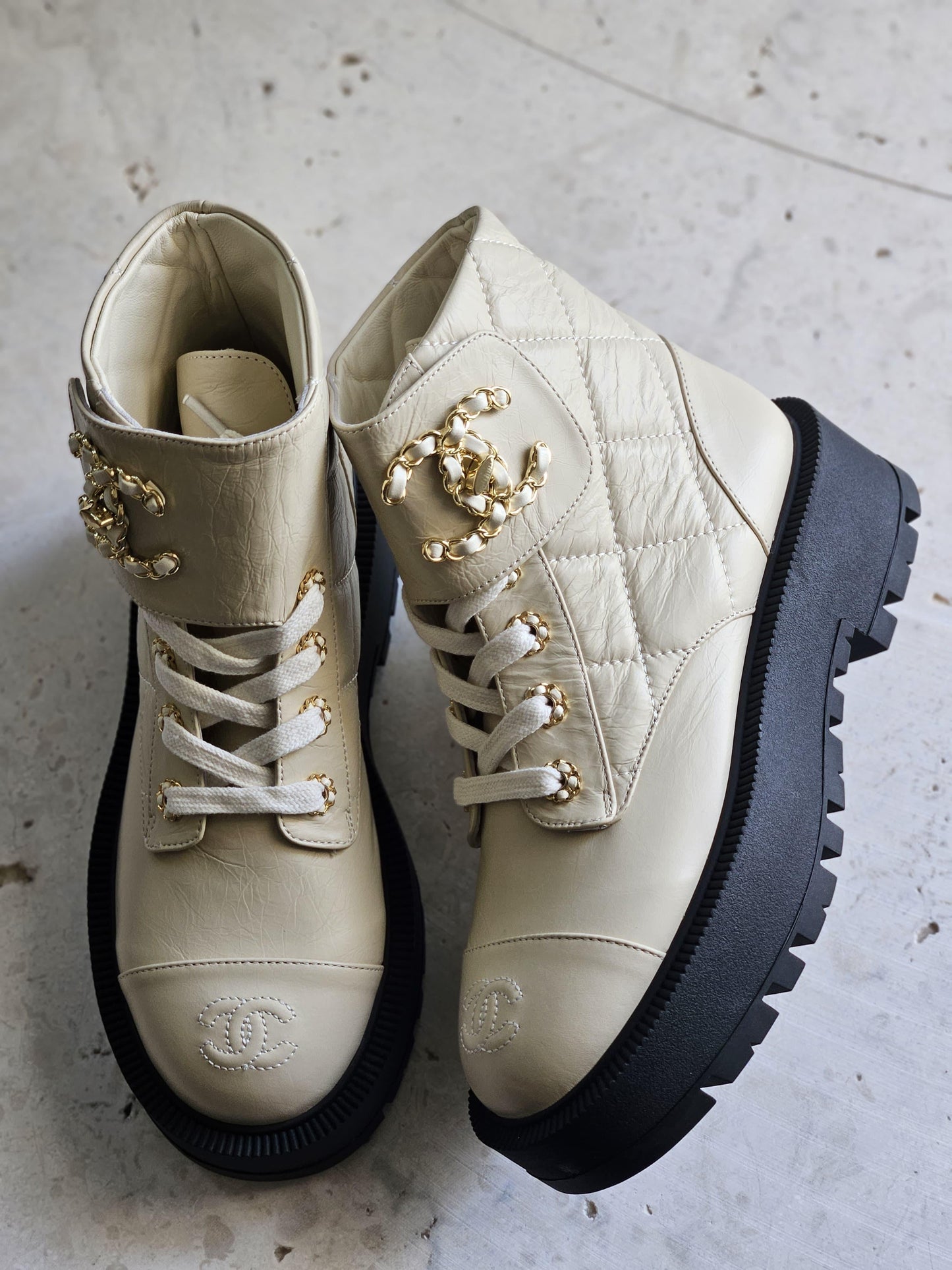Chanel boots