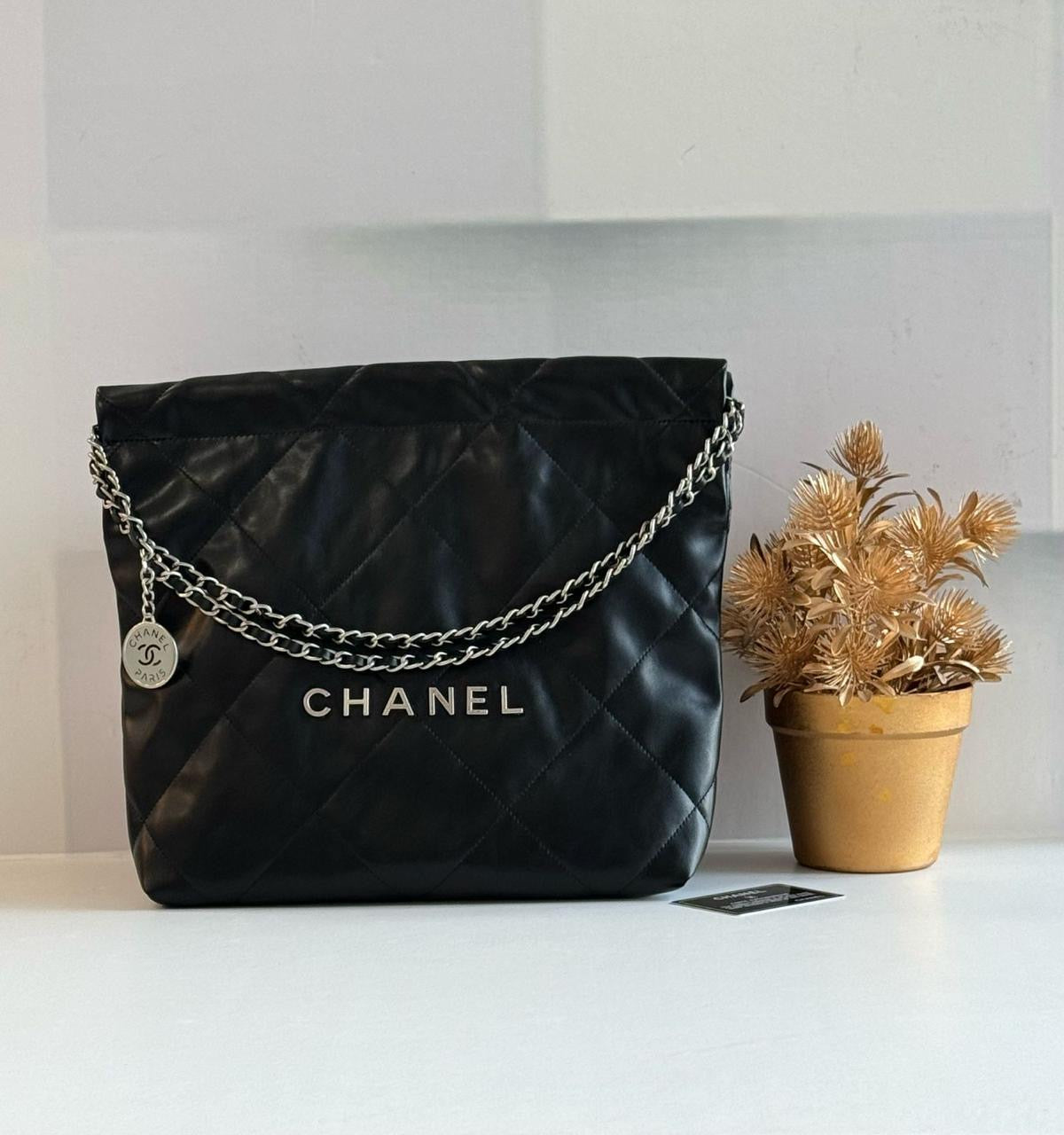 Chanel bag tote denim