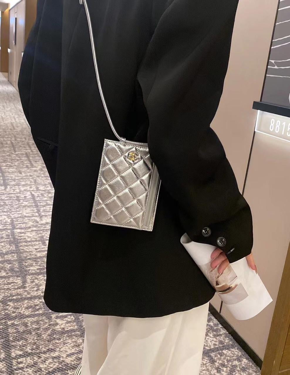 Chanel wallet passport holder