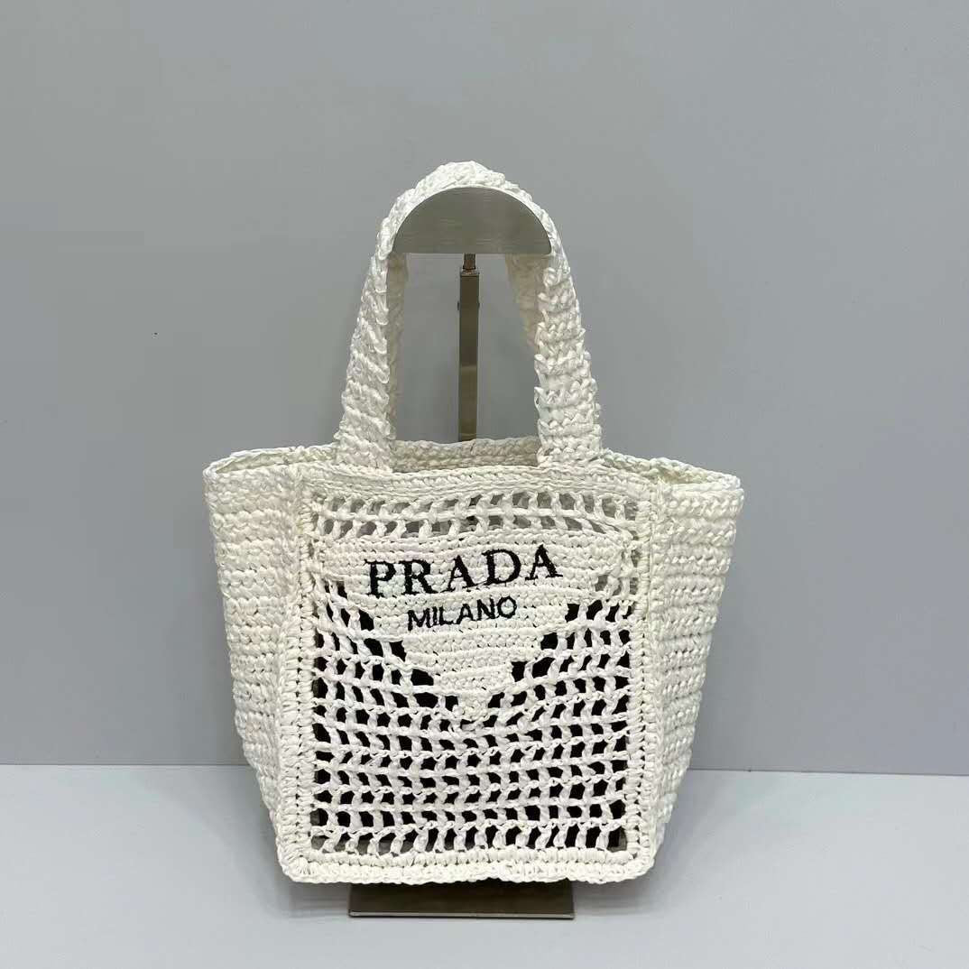 Prada bag tote beach