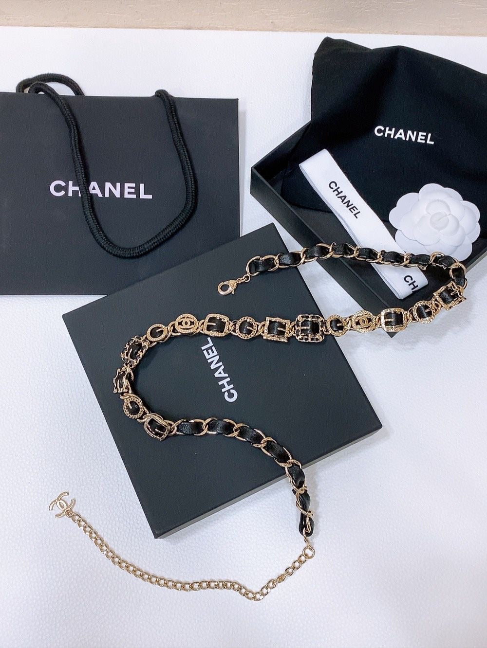 Chanel belt - chain belt