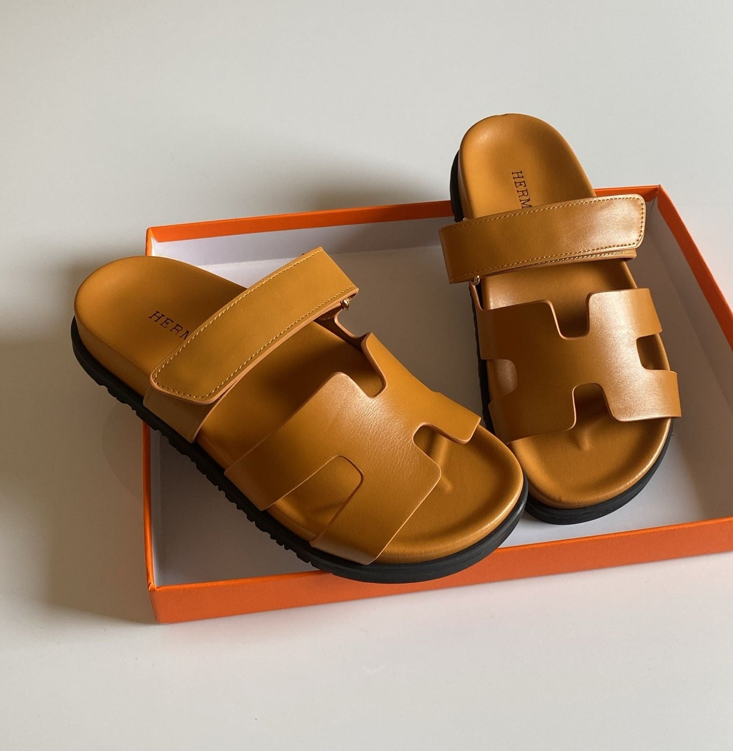 Hermes slippers chypre