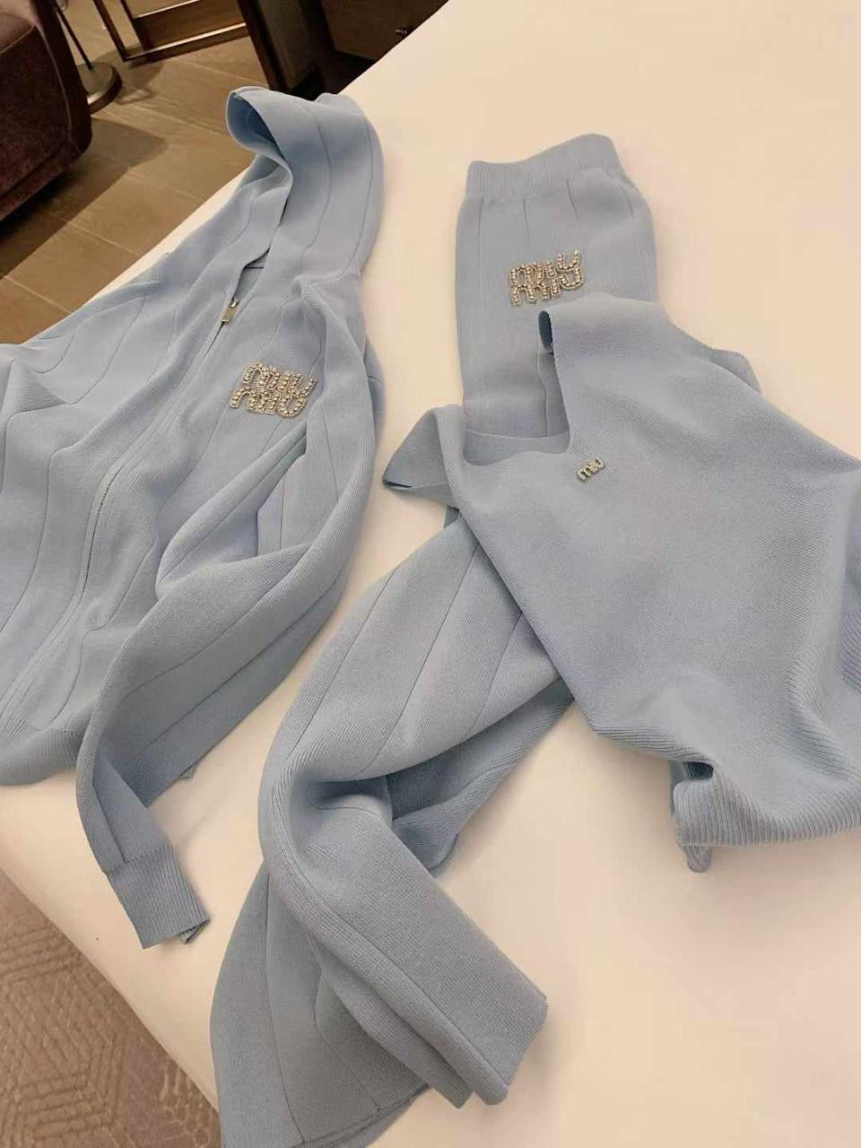 Miu miu tracksuit - clothes set 3 pcs