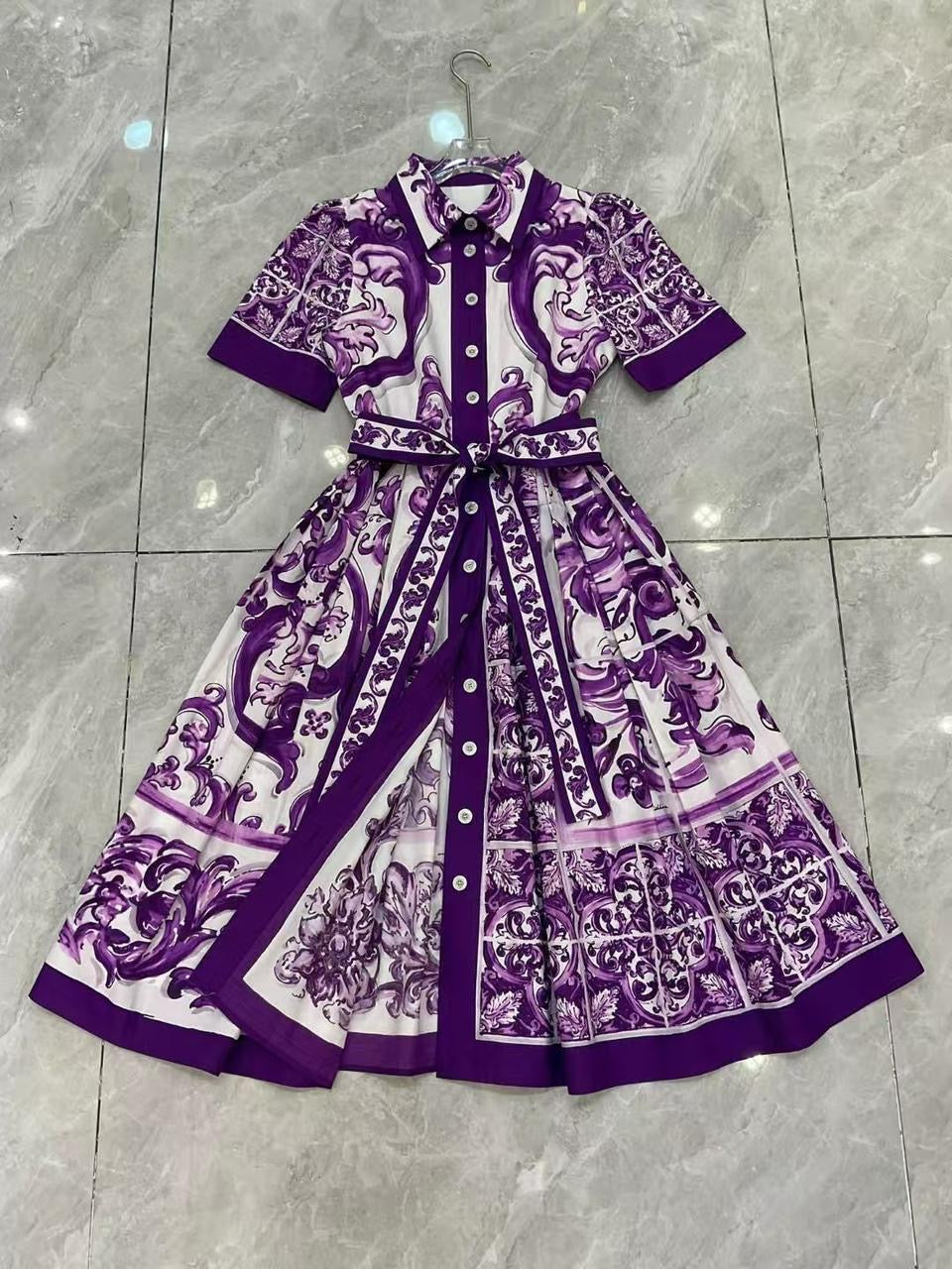 D&G dress - purple