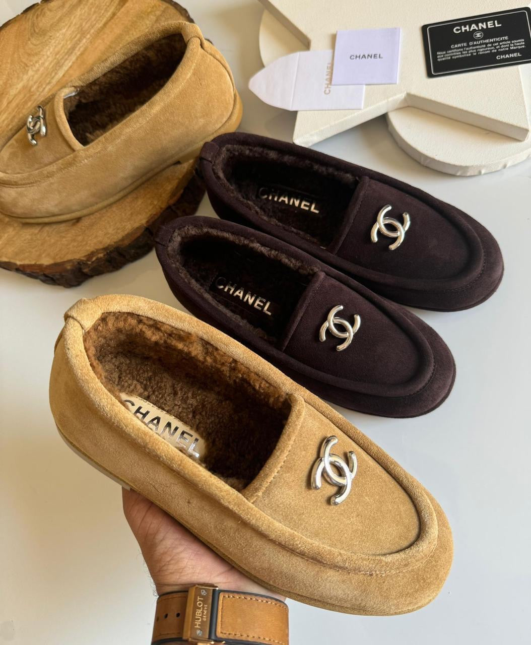 Chanel loafers