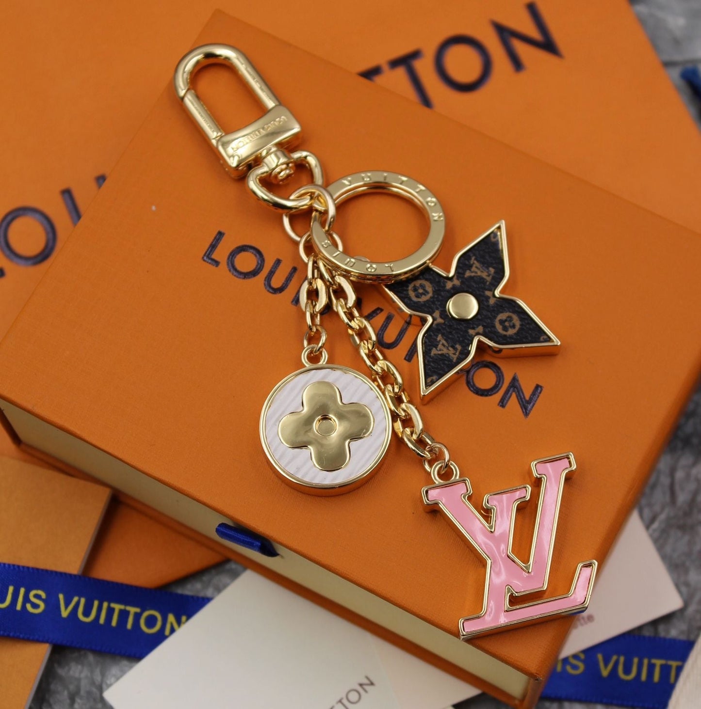 Lv keychain