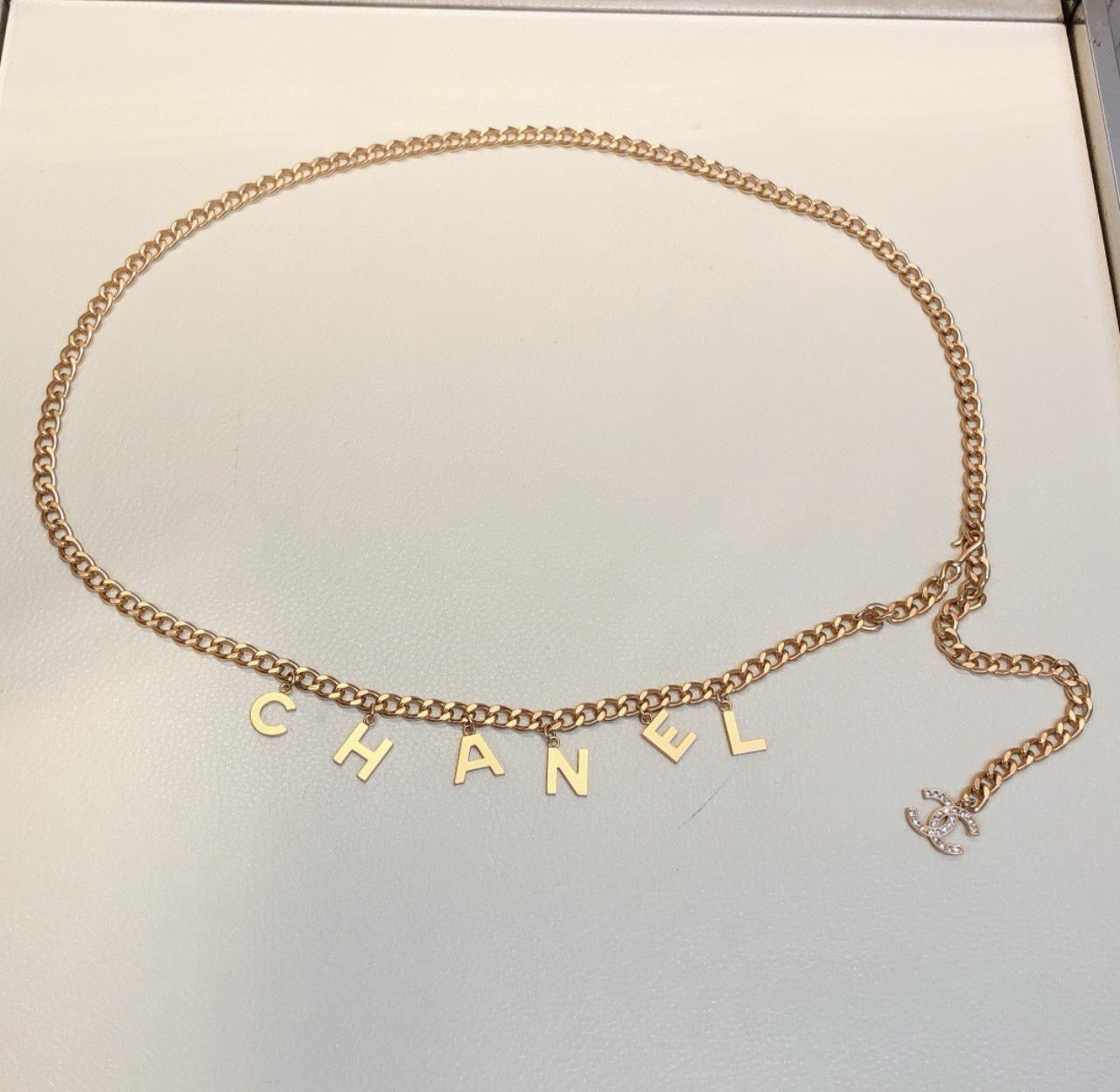 Chanel belt - chain belt