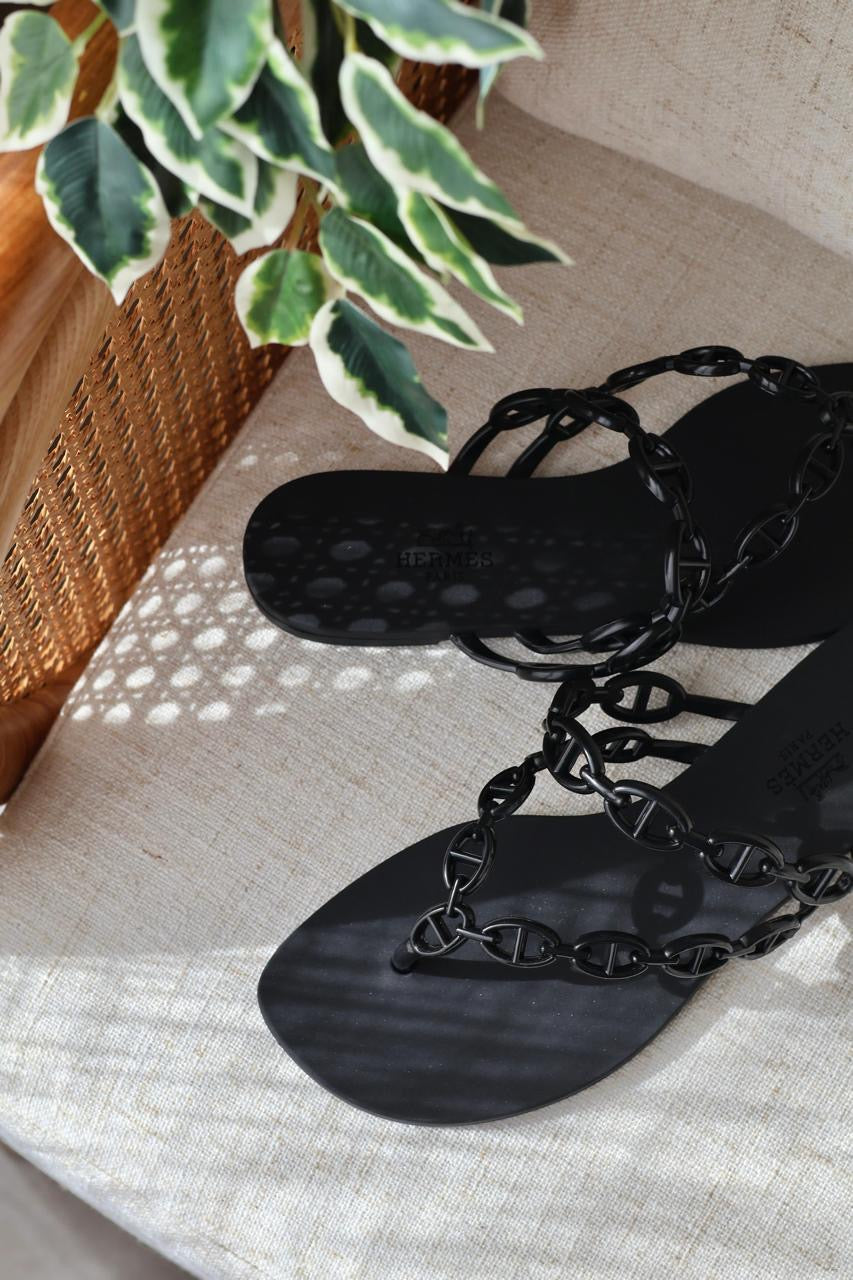 Hermes slippers