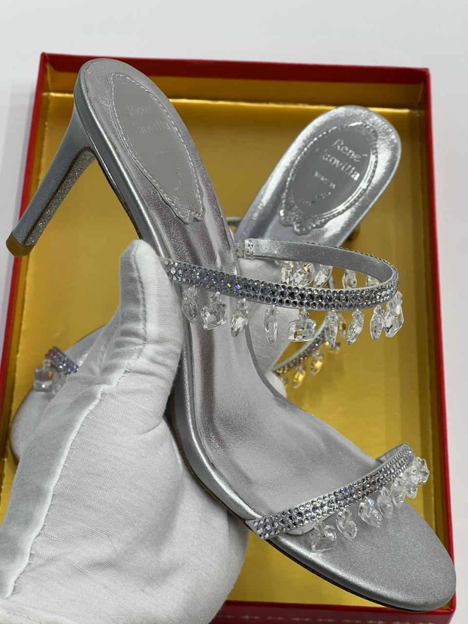 Rene caovilla sandals heels