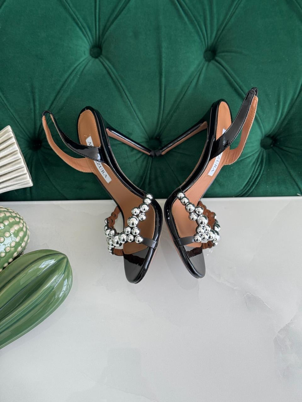 Aquazurra sandals heels