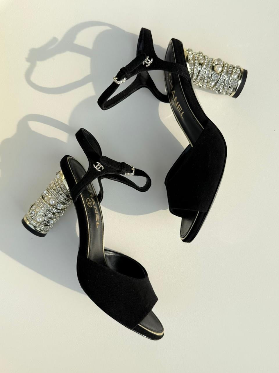 Chanel sandals heels