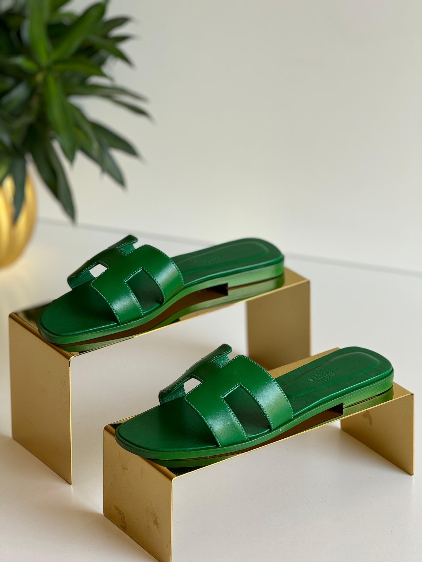 Hermes slipper - soft leather