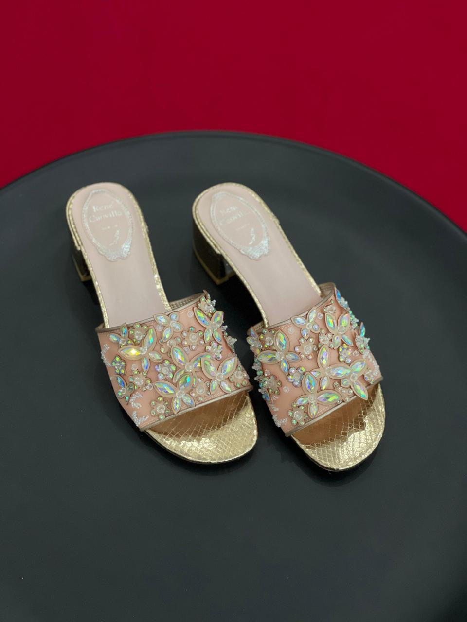 Rene caovilla sandals heels