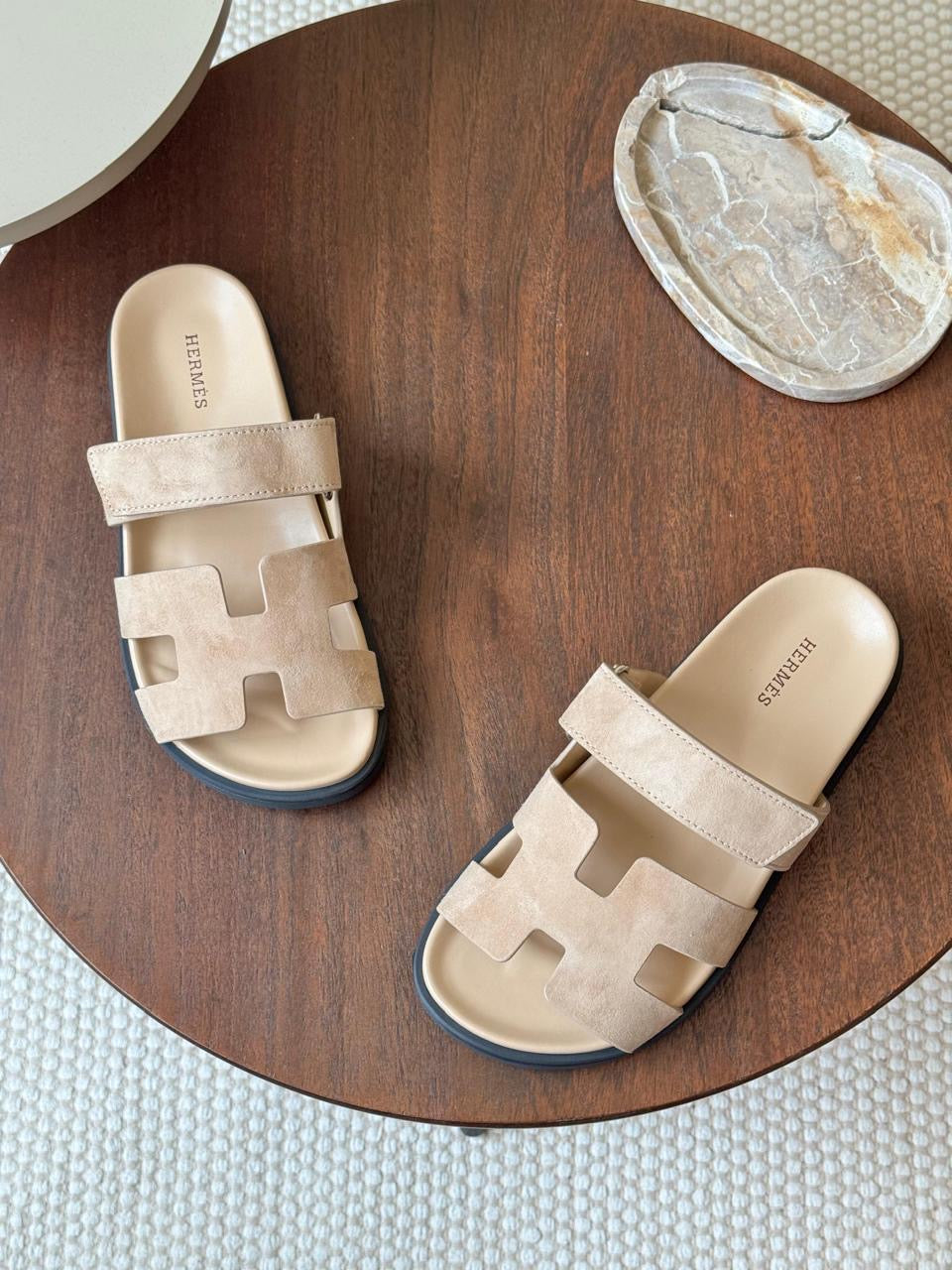 Hermes slippers chypre