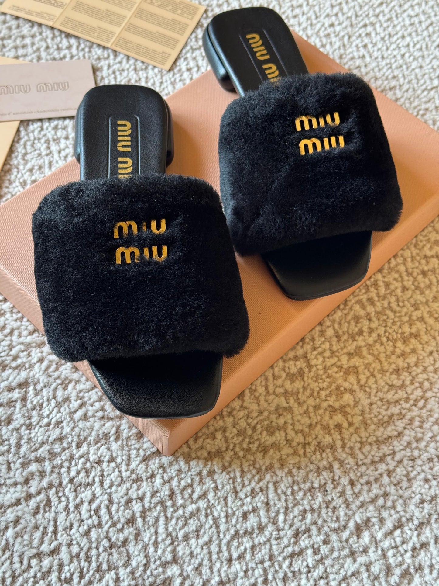 Miu miu slippers