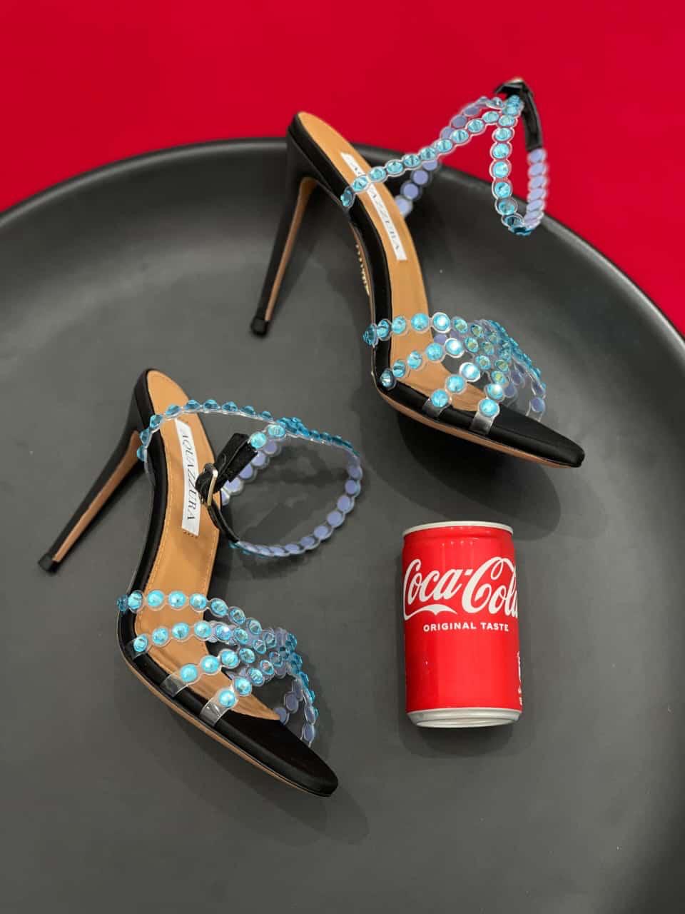 Aquazurra sandals heels