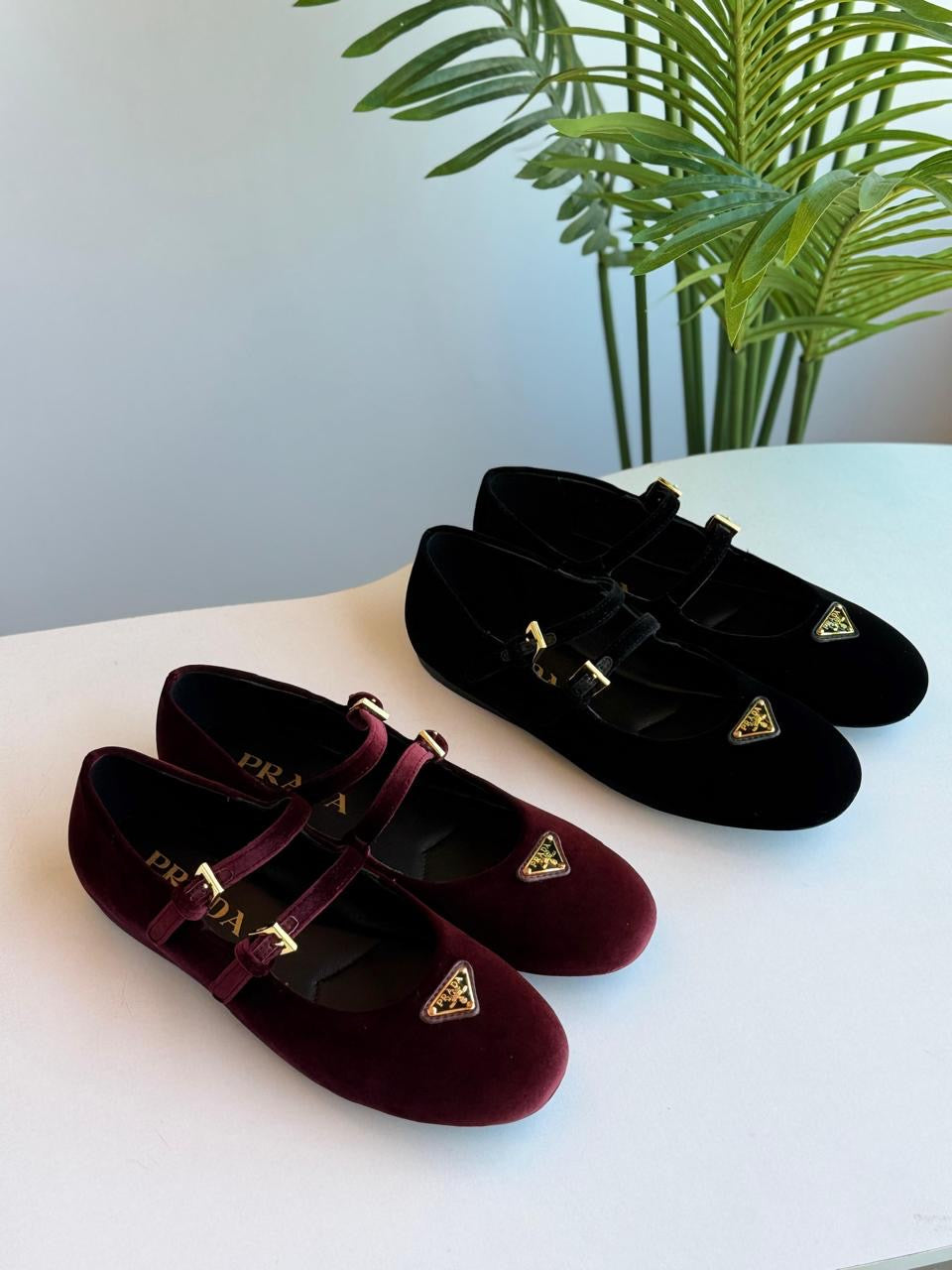 Prada ballerina - suede
