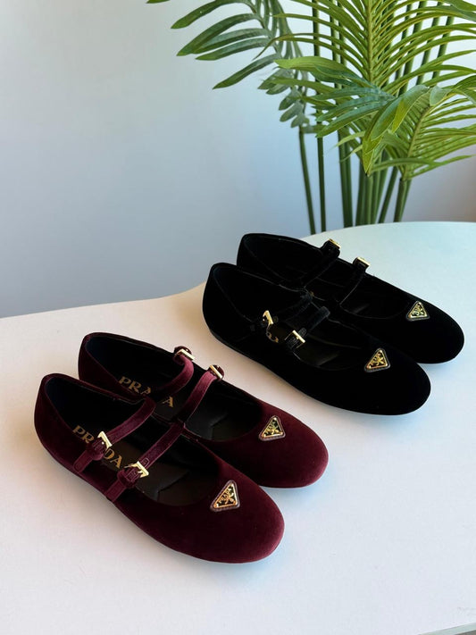 Prada ballerina - suede