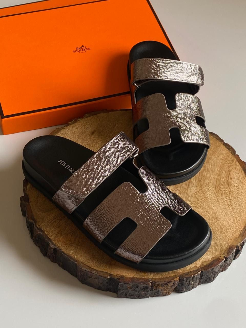 Hermes slippers chypre