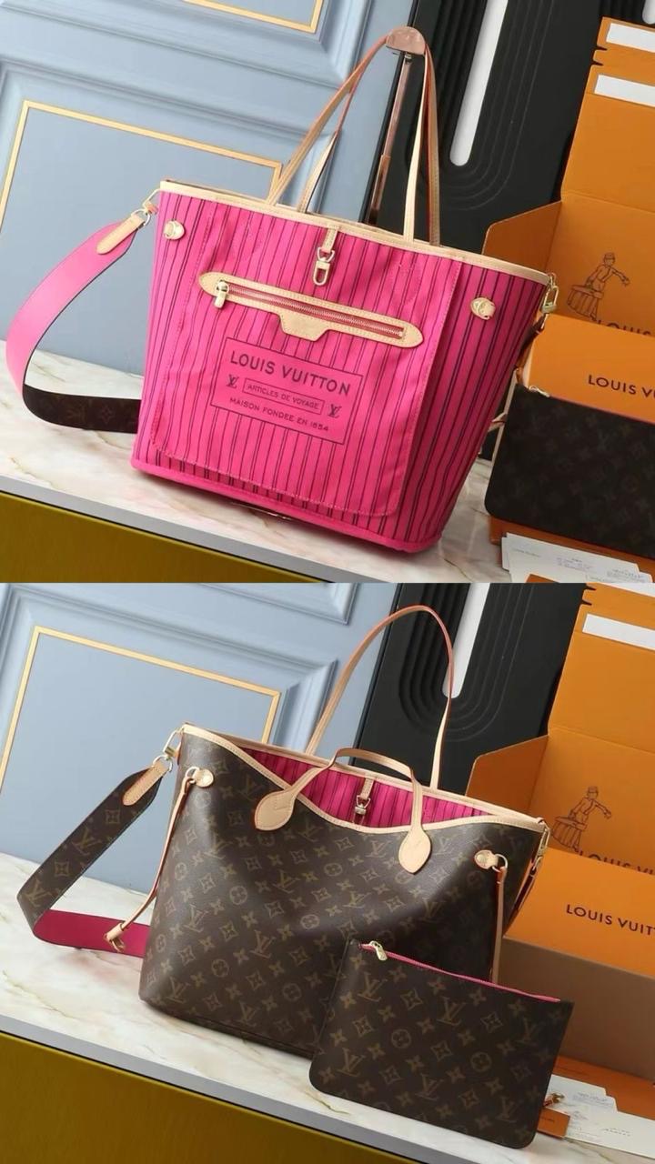 Lv bag tote reversible