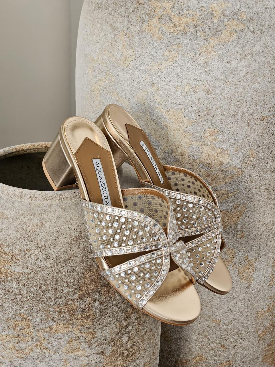 Aquazurra sandals heels