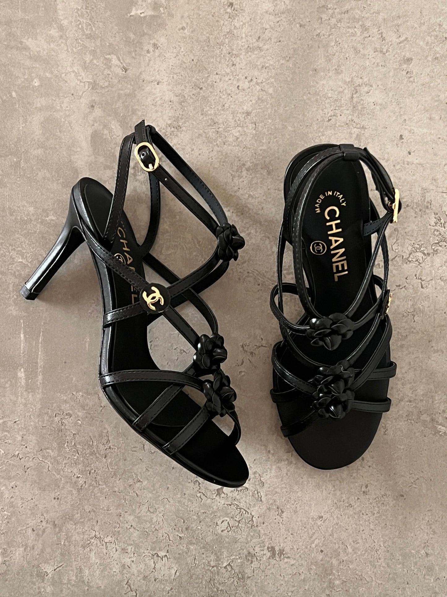 Chanel sandals heels
