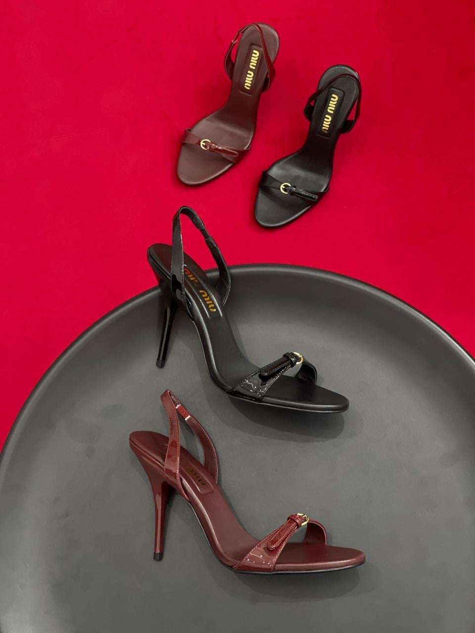 Miu miu sandals heels