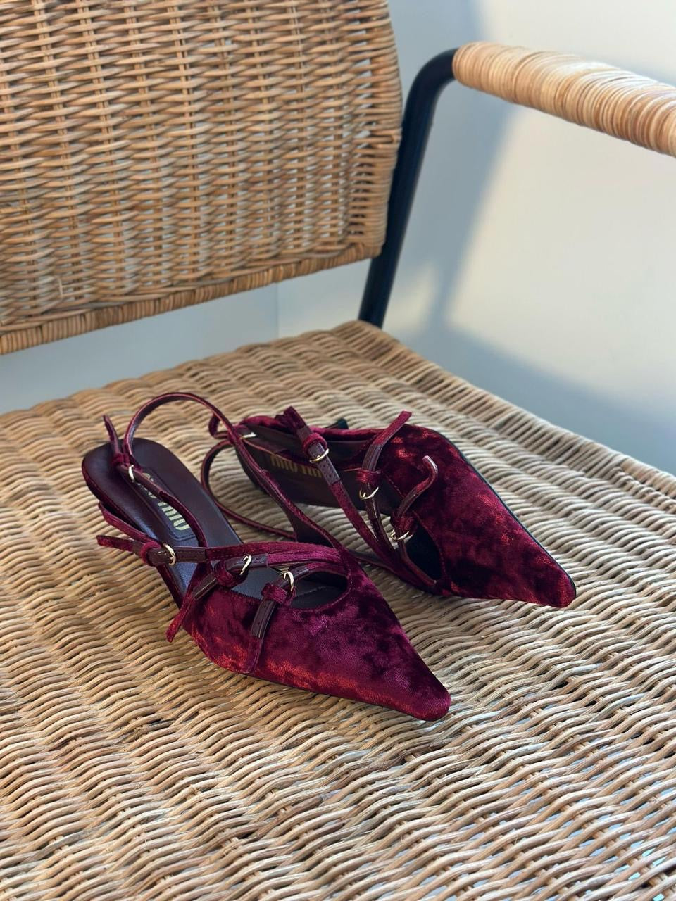 Miu miu heels - suede