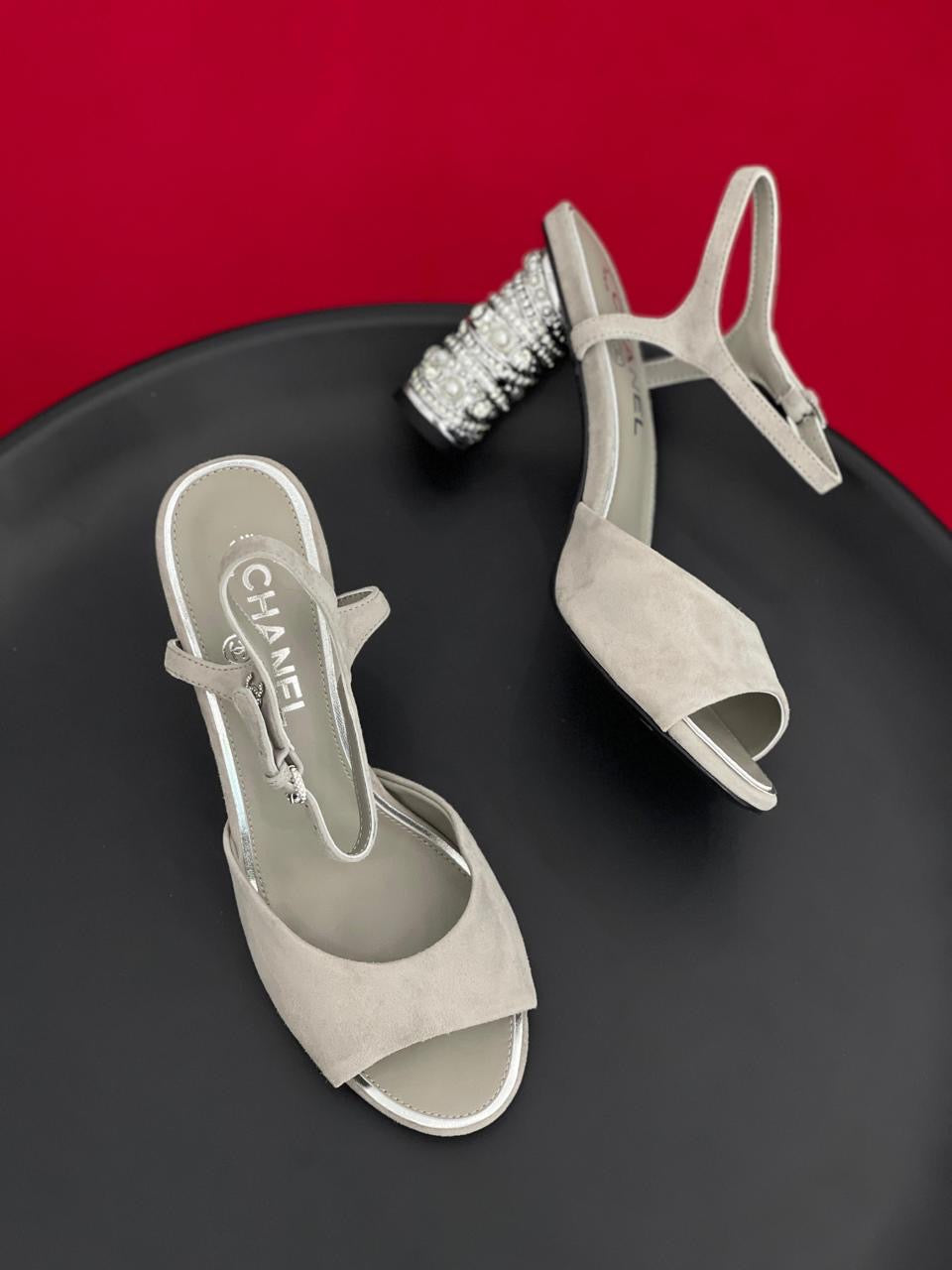 Chanel sandals heels