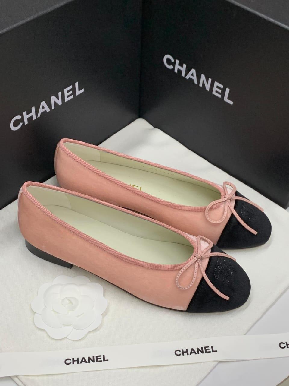 Chanel ballerina - suede