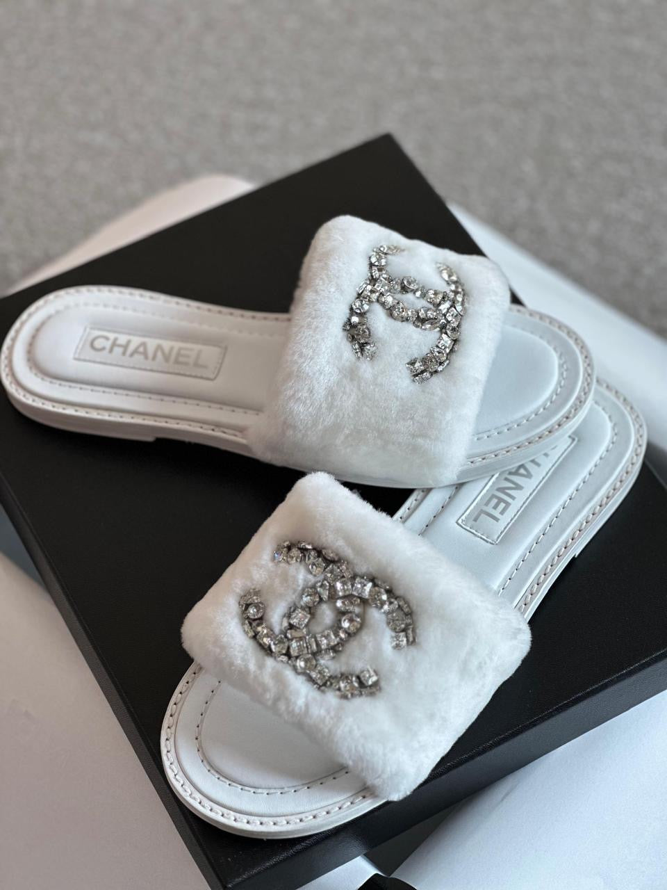 Chanel slippers