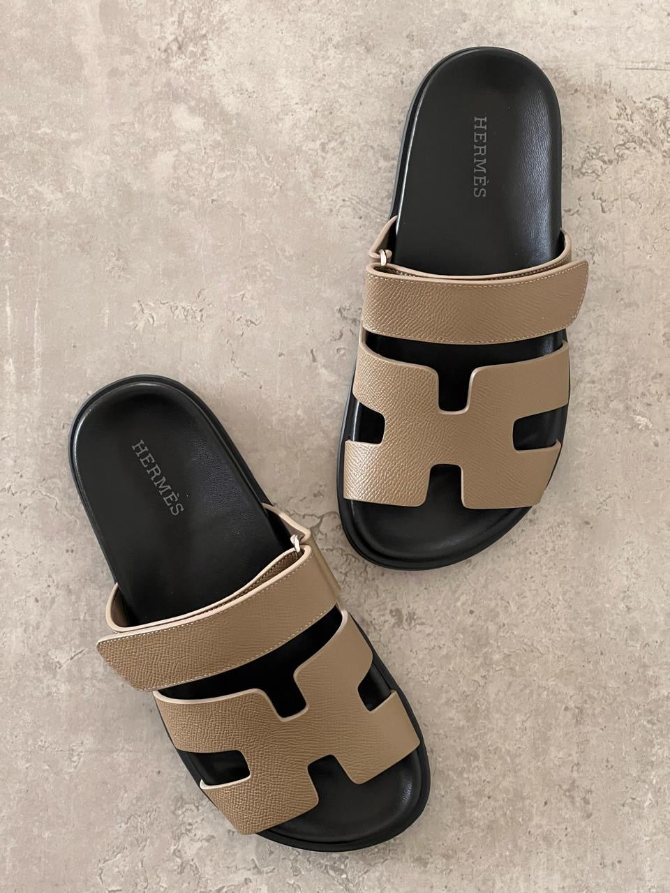 Hermes slippers chypre