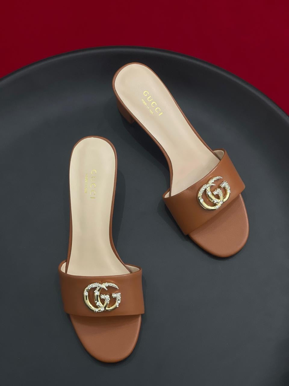 Gucci sandals heels