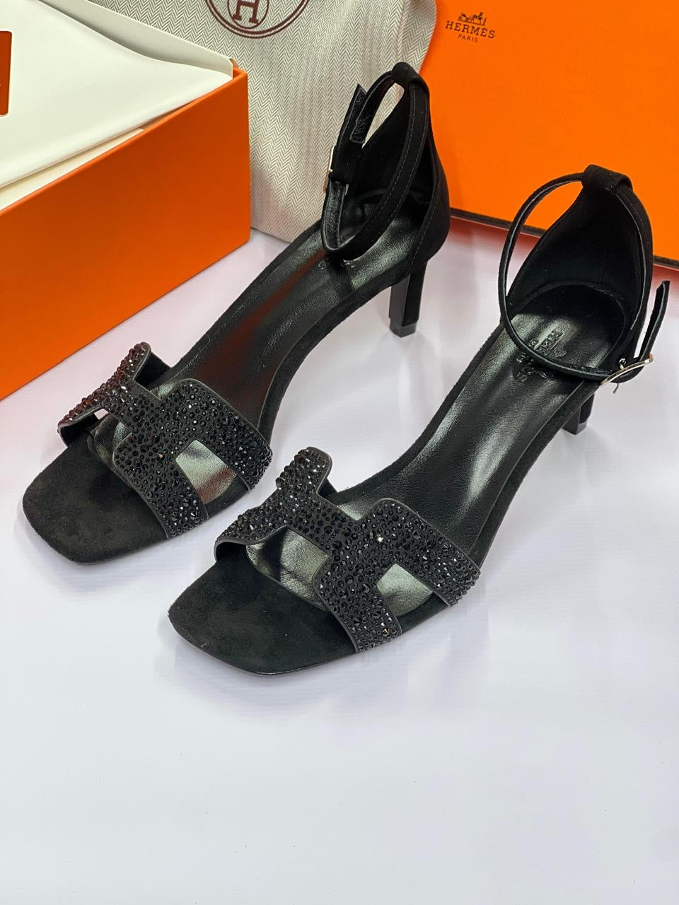 Hermes sandals heels