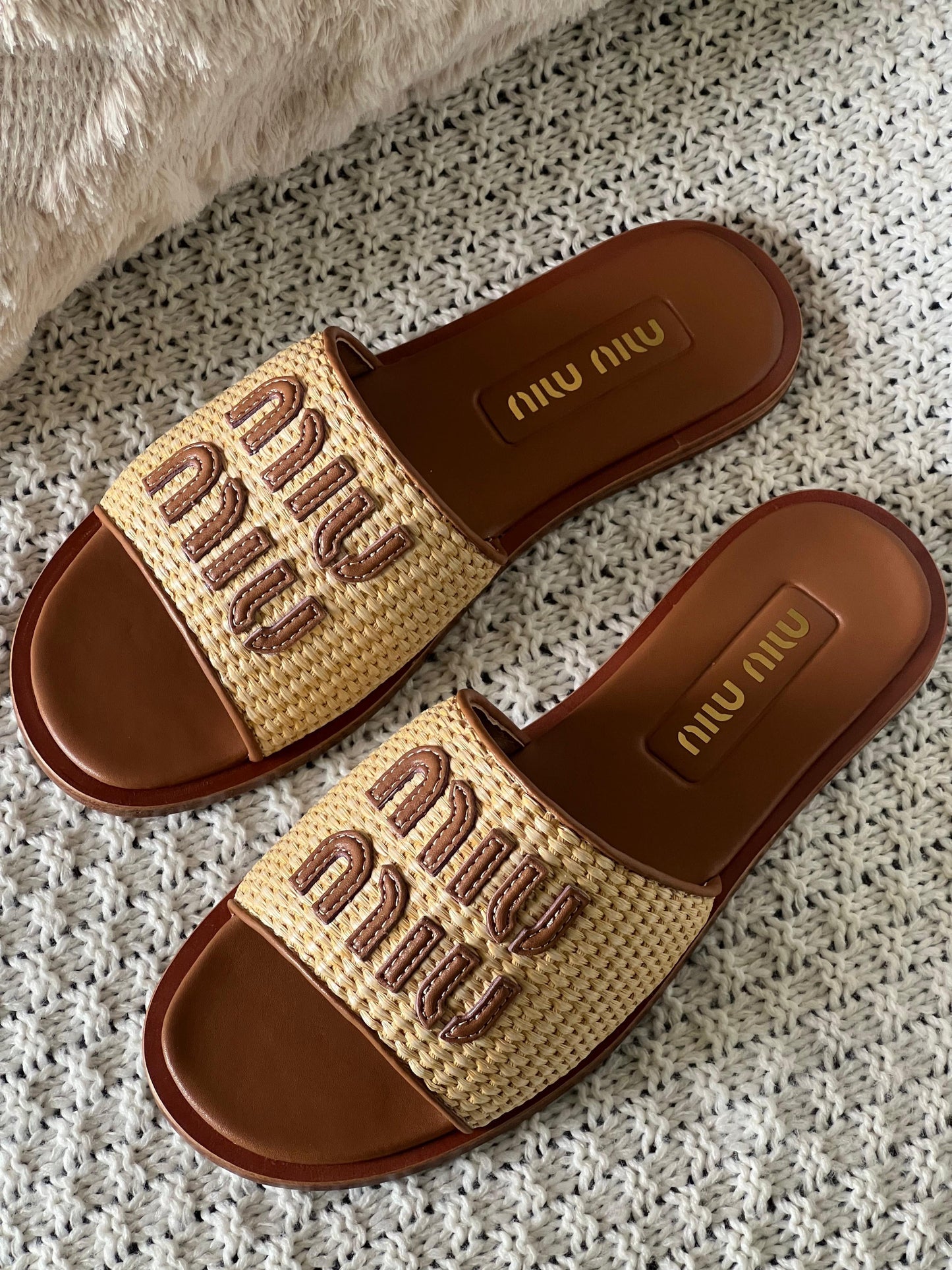 Miu miu slippers