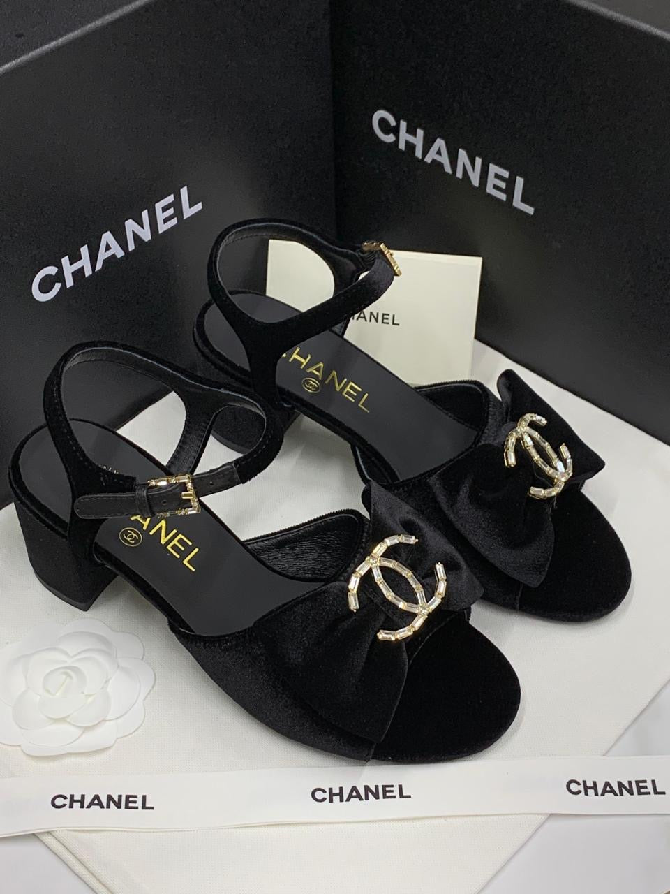 Chanel sandals heels