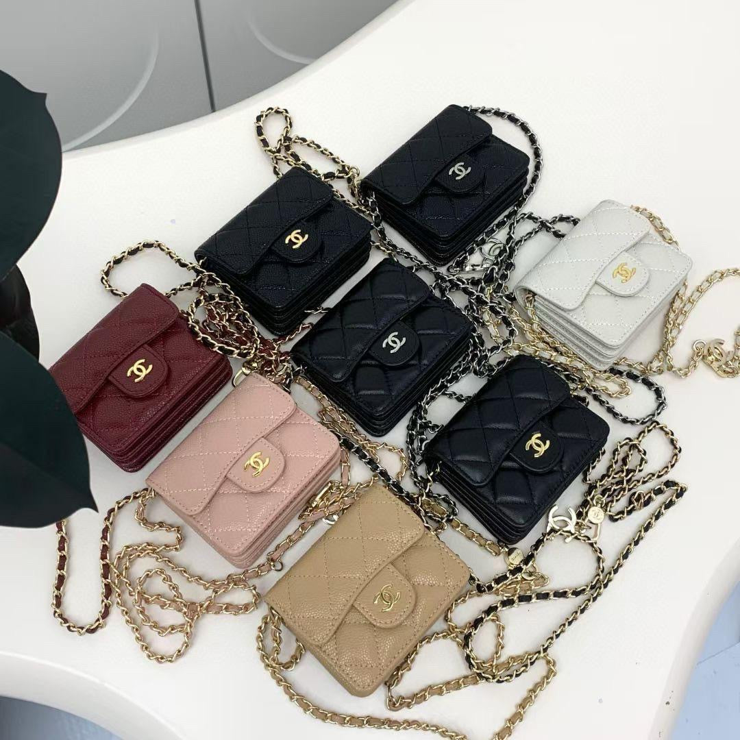 Chanel belt - chain belt with wallet