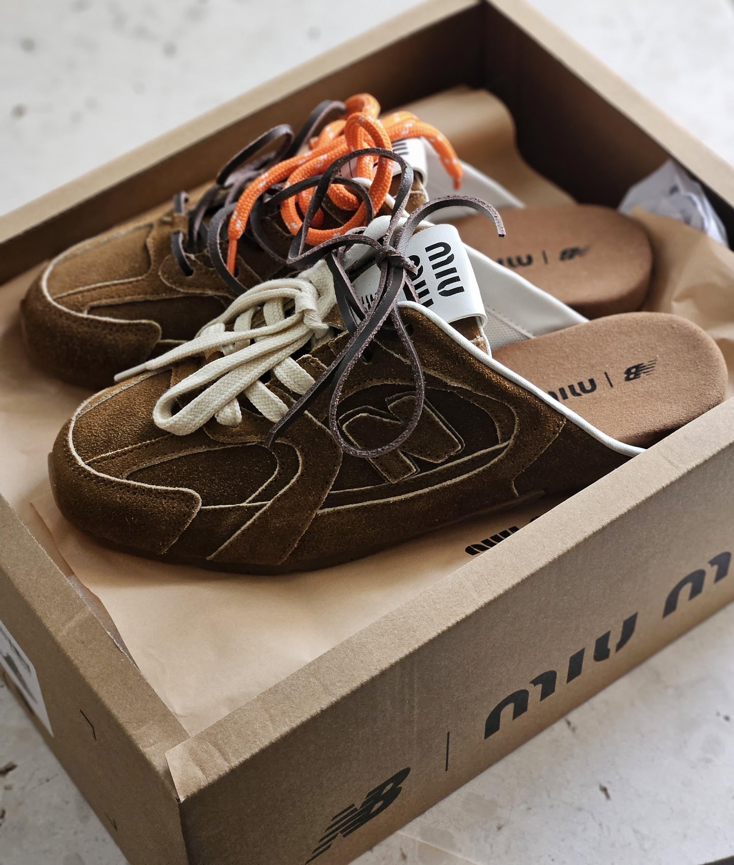 Miu miu x new balanace mules - sneakers