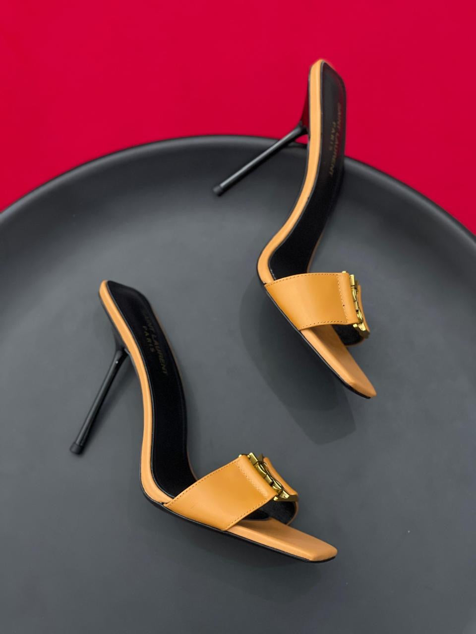 Ysl sandals heels
