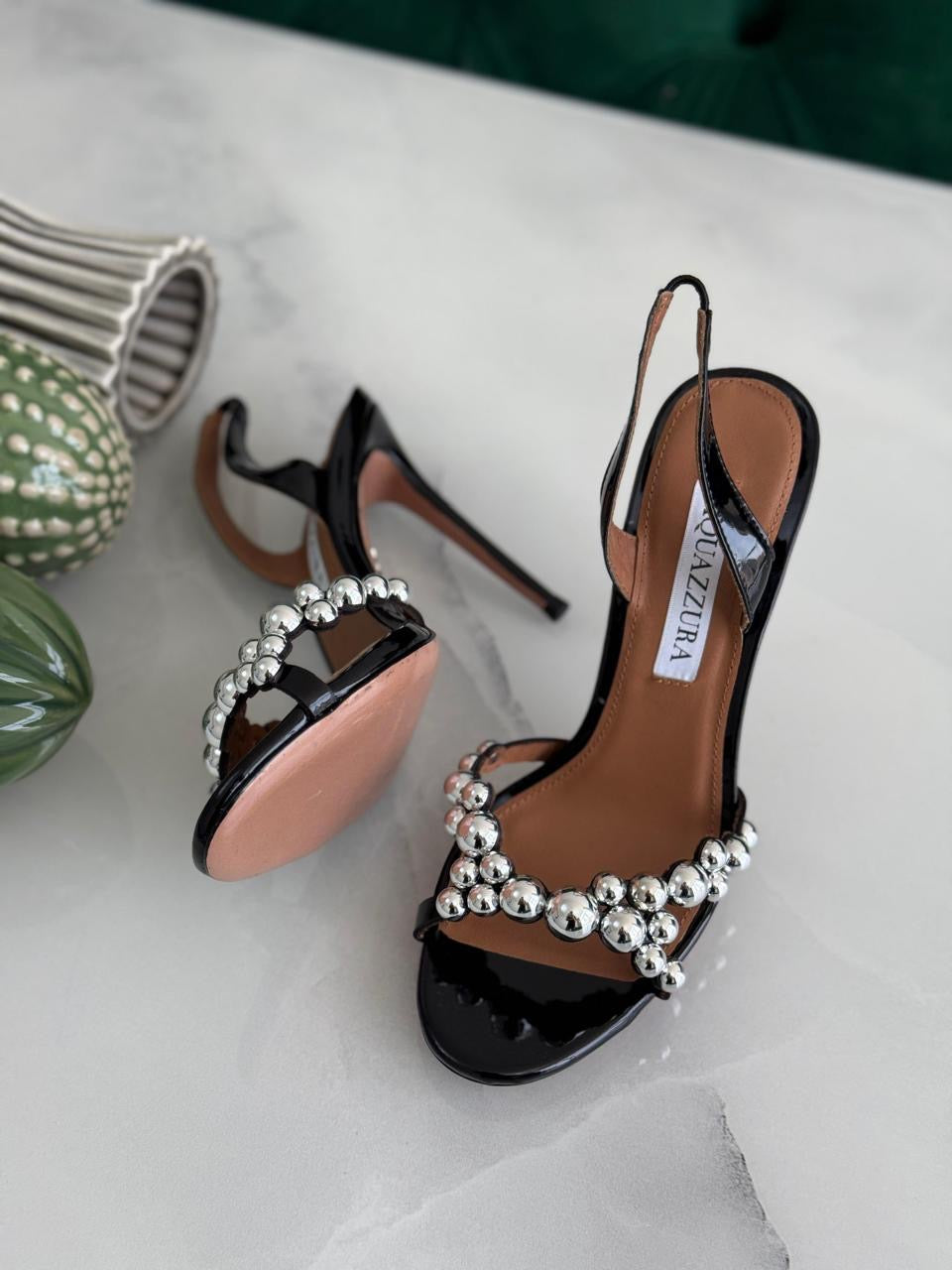 Aquazurra sandals heels
