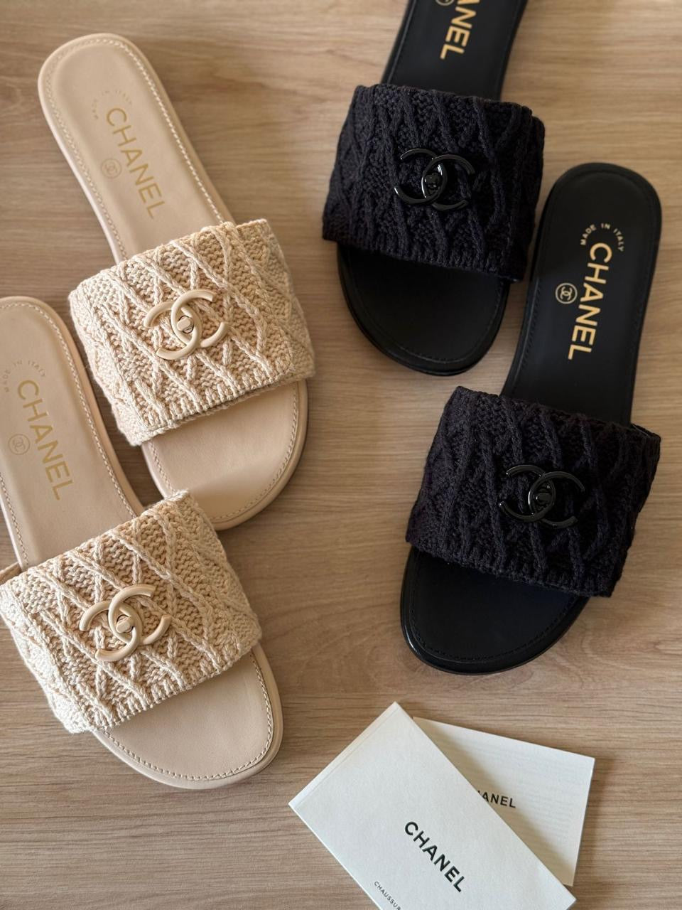 Chanel slippers