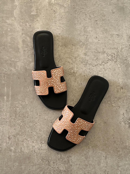 Hermes slippers