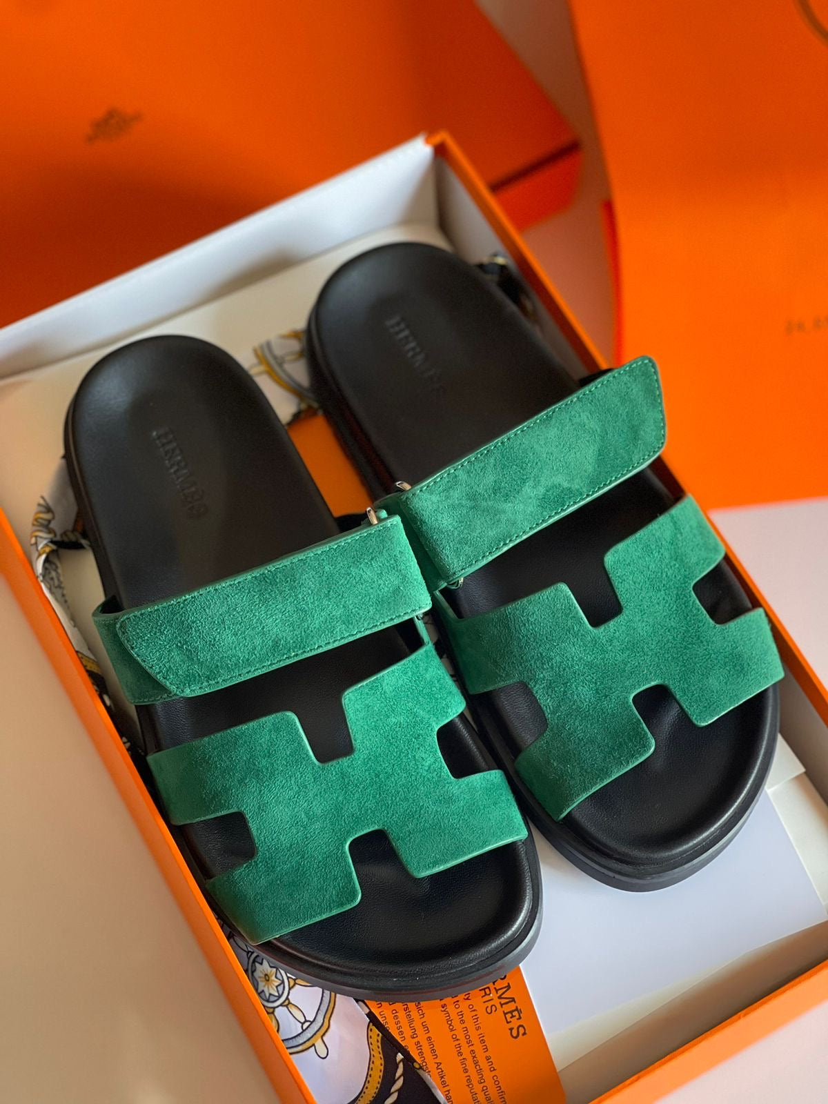 Hermes slippers- chypre